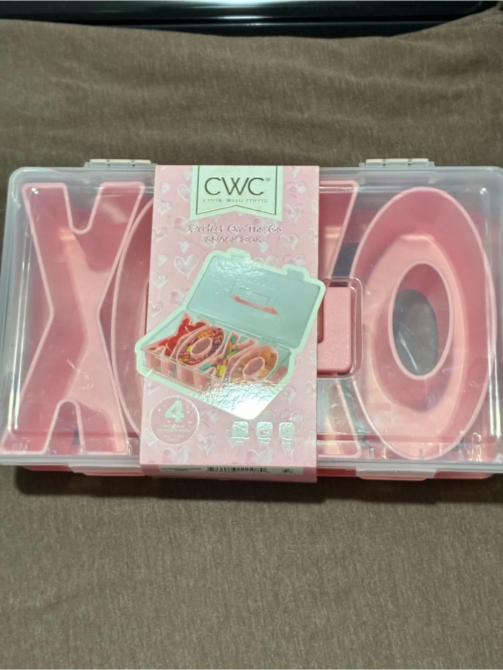 CWC Pink XOXO Storage Organizer-